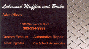 Lakewood Muffler and Brake