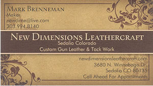 New Dimensions Leathercraft