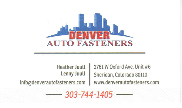 Denver Auto Fasteners