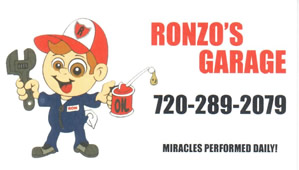 Ronzo’s Garage
