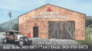 Rush Brothers Back Alley Garage